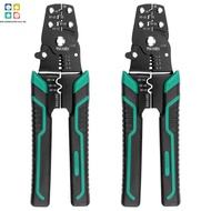 2 Pcs 8 Inch Wire Crimper Tool with Stripper Cutter Multifunctional Wire Crimping Pliers for 10 to 2