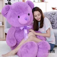 Plush Toy Ragdoll Teddy Bear Doll Lavender Doll Hug Bear Plus Fat Plus Birthday Girl WCM1