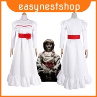 Annabelle Creation White Dress - Perfect Halloween Costume for Everyone