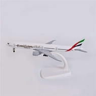 20CM Airplane Model Real Airliner Alloy Static Ornament 777 Emirates Airplane Construction Kits