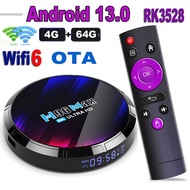 Android 13 TV Box H96 MAX RK3528 64GB 32GB 16GB 2.4G 5G WIFI6 BT 5.0 Global Media Player