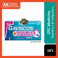 Gaviscon Double Action (Mint) Chewable Tablet 16's