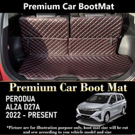PERODUA ALZA D27A 2022 2023 2024 Boot Mat Car Boot Carpet VIP Boot Tray Cargo Mat Bonet Mat