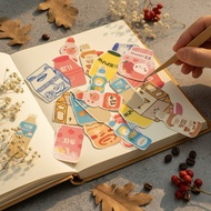 44-46 pcs DRINKS Deco Sticker Planner DIY Scrapbook Sticker Decor Box