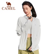 Camel outdoor womens sun protection jacket UPF50+ UV protection light coat