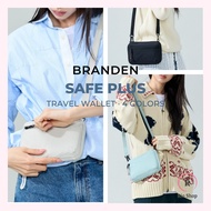 Branden Safe Plus Travel Wallet & Passport Bag - 4 Colors