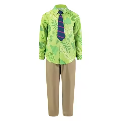 2026 Nick Wilde Cosplay Costumes Zootopia Cosplay Summer Shirt Tie Nick Suits Halloween Carnival Cos