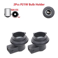 2x VW Turn Signal Light Socket 1156 BA15S P21W Bulb Holder