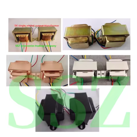 1PCS 5K 5W single-ended output transformer suitable for 6P1 6P14 6P6P single-ended amplifier transfo