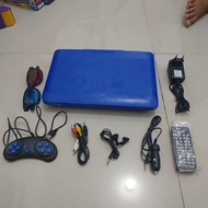 EVD / DVD Player game 400 edukasi anak nitendo Portable Fleco 7,8" FL-780