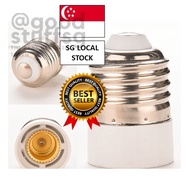 [SG FREE 🚚] 1pc E27 to E14 Bulb Base Lamp Socket Fitting Extender Converter Adapter Holder