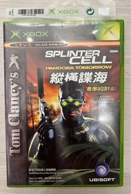 初代Xbox 遊戲光碟 Splinter Cell Pandora Tomorrow 縱橫諜海潘多拉計劃