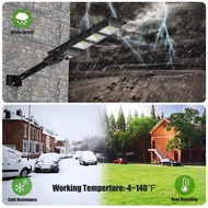 LED Solar Street Lights Lamp Lampu Jalan Solar For