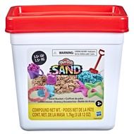 Play-Doh Sand Bucket for Kids 3 Years and Up with 3.75 Pounds of Sand Compound and 4 Tools