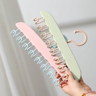 Sling Wave Hanger Bowtie Belt Hook Multifunctional Scarf Holder Clothes Underwear Non-Slip Storage R