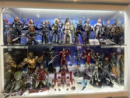 Hot Toys 鋼鐵人系列人偶收藏 (連四櫃）