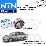 (MADE IN JAPAN) NTN FRONT WHEEL BEARING HONDA CIVIC ES1 ES3 1.7 ET1 2.0 (MODEL WITHOUT ABS)