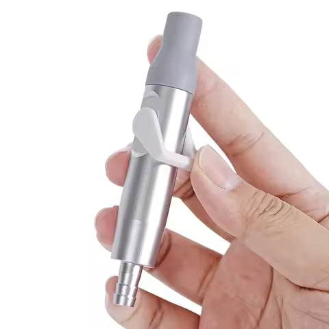 1pc Dental Strong Weak Suction Aluminum Universal Saliva Ejector Dental Chair Turbine Accessories