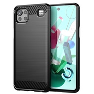 Carbon Fiber Silicone Soft Phone Case For LG K92 5G K62 K52 K42 K12 Plus MAX Phone Cover