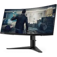 Lenovo Gaming G34w-10 Curved Monitor 144Hz 4ms FreeSync UltraWide Curved Gaming Monitor - 66A1GACBMY