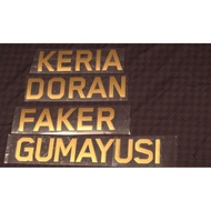 MARKING PRINT NAME T1 World Championship 2025 ( Jacket )