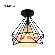Modern Minimalist Vintage Diamond Ceiling Light 7144-1