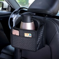 Foldable Car Water Cup Holder Car Seat Back Hanging Beverage Holder In-Car Water Bottle Holder