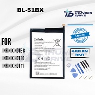Thunder Drive Bateri Serasi Dengan IFX Note 8