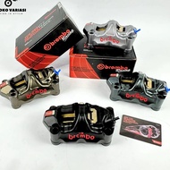 Brembo GP4 GP4RX 4 Piston Caliper Full Cnc Set Pangkon Ninja Megapro Tiger Brembo Caliper