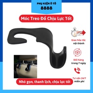 8888 Car Interior Hanger, Sturdy, Good Load-bearing, Black Color Suitable for All Car Models