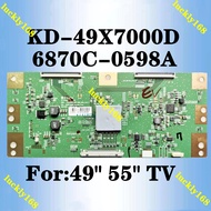 Original 6870C-0598A V16_49UHD_ SONY TV T-CON Board KD-49X7000D KD-55X7000D For 43inch 49inch 55inch