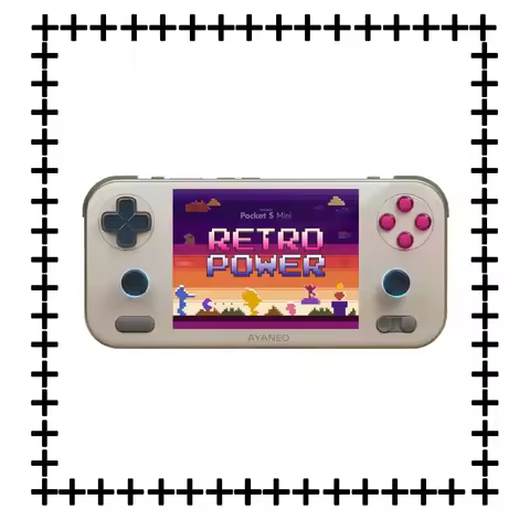 In Stock AYANEO Pocket S Mini Gen2 G3x Android Game Console Second Generation Snapdragon Metal Frame