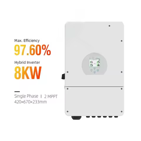 Deye Hybrid Inverter 5KW 8KW 10kw 12kw Single Phase EU SUN-8K-SG01LP1-EU SUN-5K-SG03LP1-EU Hybrid So
