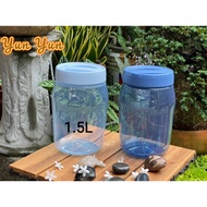 Tupperware Universal Jar Set 1.5L (1 PC / 2 PCS) - Blue / Purple