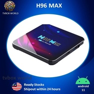 H96MAX 4G RAM 64G ROM Smart Android TVBox 5GWIFI 6K Bluetooth