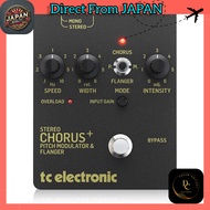 TC Electronic Analog BBD Chorus Pedal - Reproduces legendary chorus sounds. Analog circuit design us