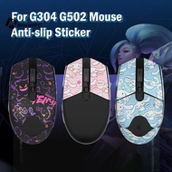 [MaxgePC] Mouse Grip Tap For G304 G502 Stier Non Slip Su Sweat Cartoon Animation Mouse Grip Stier Fo