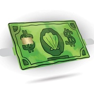 Credit Card Skin Sticker Cover Decal Wrap 3-Pack – Funny Sea Bucks Currency Design – Durable Vinyl S