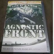 DVD-9 AGNOSTIC FRONT MUSICOriginal - LIVE AT CBGB
