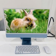 【艾爾巴二手】iMac 24吋 M1/8G/512G A2438 2021年 藍色 #二手電腦主機#錦州店 2Q6W8