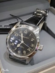 HAMILTON H70405730 MURPH 38mm KHAKI FIELD Automatic Watch Leather Strap 咸美頓 卡其野战系列
 自動上鍊機芯  38毫米 H70