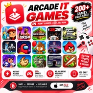 [Auto Delivery] Arcade Games for iOS | 200+ Games Collection | iPhone & iPad Only | Instant Delivery