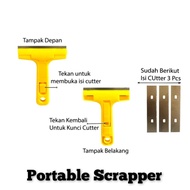 Plastic Scraper Scraper for Paint Scraper Sticker Scraper Glass Cleaner