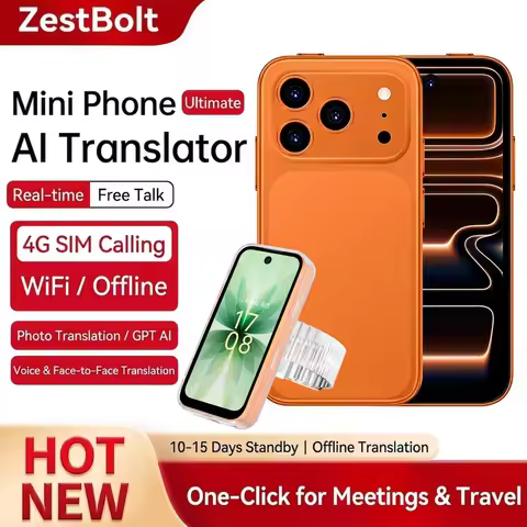 Mini Phone Android 10.0 Smart Watch 3.97 Inches 8GB RAM 256GB ROM Dual SIM Standby Play Store 4G Lit
