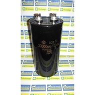 33000UF 100V HCG SIZE: 65X130MM. CAPACITOR คาปาซิเตอร์