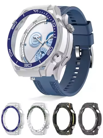 Case For Huawei Watch GT 5-5 Pro-GT 4 46mm Smartwatch Accessories Scale Hard PC Cover Bumper Shell H