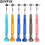 DIYFIX 1Pcs ไขควงแม่เหล็ก Y Tip Philipsl Pentalobe Torx สำหรับ iPhone XS Max XR 8 7 6 6S Plus เปิดถอ