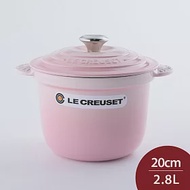 Le Creuset 萬用窈窕鑄鐵鍋 貝殼粉 20cm