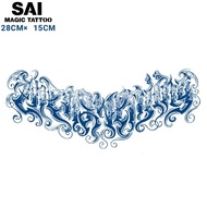 SAI MAGIC TATTOO Lasts to 2 weeks 28CM×15CM Tattoo sticker waterproof long lasting Temporary fake ta