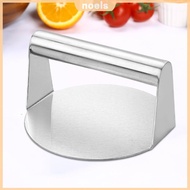 [New] Stainless Steel Burger Smasher Non-Stick Hamburger Press Hamburger Smasher Tool